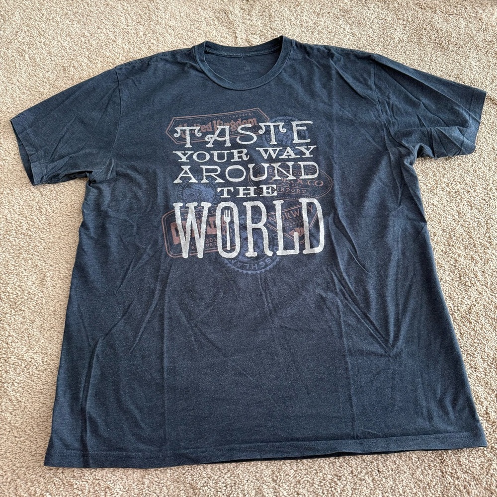 Disney Parks Walt Disney World Food & Wine Festival EPCOT 2017 Shirt